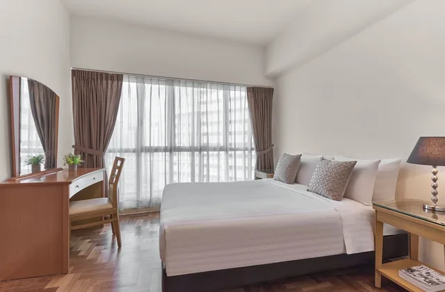 شقة بسرير كوين وسريرين منفصلين بغرفتي نوم، Village Residence Hougang 7/10