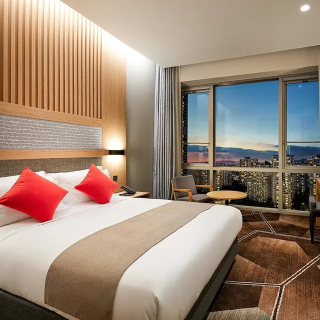 غرفة ديلوكس بسرير مزدوج، Staz Hotel Premier Dongtan 1/10