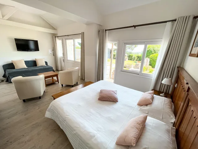 جناح جونيور بشرفة في الطابق الأرضي، Hotel Restaurant Spa Du Tumulus 2/4