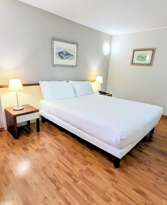 غرفة مفردة بسرير مزدوج، Cristal Hotel Palermo 1/8