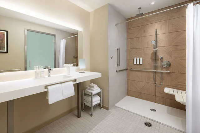 غرفة بسرير كينج بإطلالة على المدينة لذوي الإعاقة، AC Hotel by Marriott Honolulu 10/10