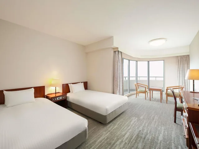 Classic, Twin Beds, Ocean View, Corner, Grand Mercure Awaji Island Resort & Spa 2/2