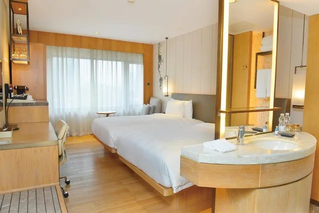 غرفة بسريرين منفصلين وسريرين مزدوجين، The Garden Hotel Guangzhou 4/5
