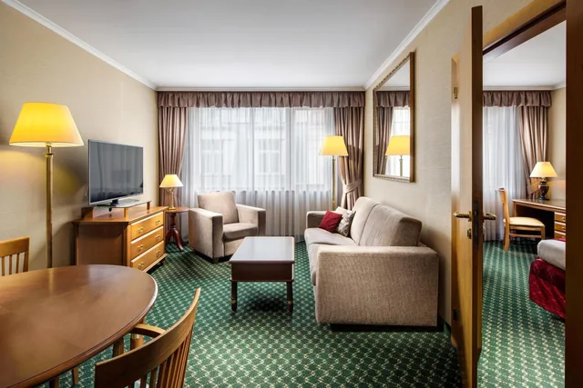 شقة ديلوكس بسرير مزدوج، Mamaison Residence Downtown Prague 1/2
