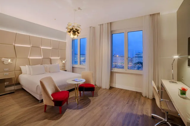غرفة بريميوم بسرير مزدوج أو سريرين منفصلين، Nh Collection Roma Palazzo Cinquecento 4/8