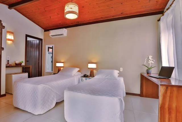 Standard, Twin Beds, Garden or Sol View, Sea View, Top Floor، Pousada Paraiso Ecologico 4/6