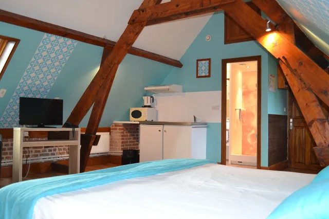 لوفت بسرير مزدوج، Le Domaine des Cigognes 2/9