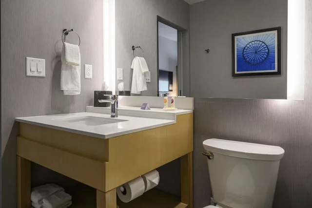 غرفة بسريرين كوين مع أريكة، Hyatt Place Indianapolis / Fishers 3/3