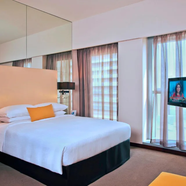 استوديو بسرير كينج وسرير كوين بمطبخ صغير، Centro Capital Centre By Rotana 3/8