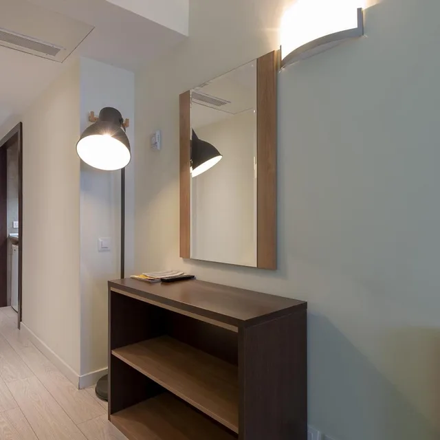 غرفة بسرير مزدوج أو سريرين منفصلين، Apartamentos Recoletos 8/9