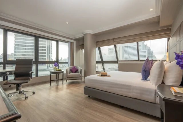 غرفة ركنية بسرير كينج، NH Bangkok Sukhumvit Boulevard 1/3