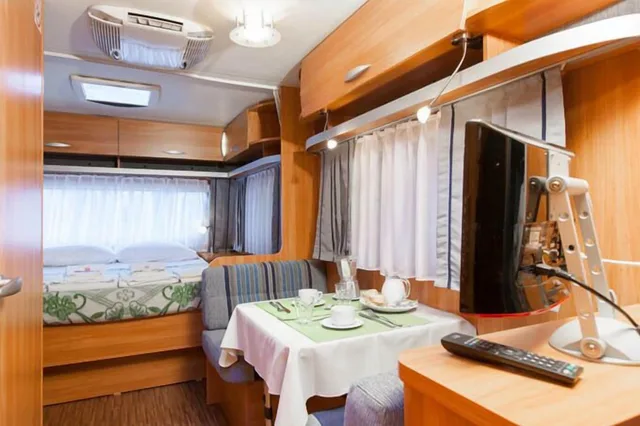 غرفة بانورامية بسرير مزدوج وسرير بطابقين، CA'PASQUALI VILLAGE 4/6