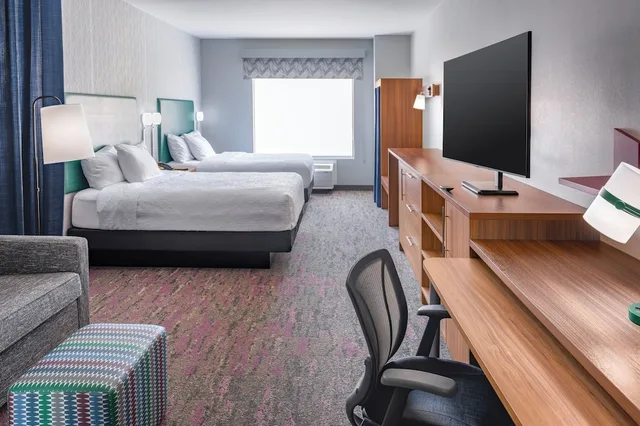 غرفة ركنية بسريرين كوين لذوي الإعاقة، Home2 Suites by Hilton Carson City 4/8