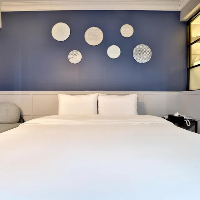 غرفة قياسية بسرير مزدوج، Seomyeon Hound Hotel 1St Street 6/9