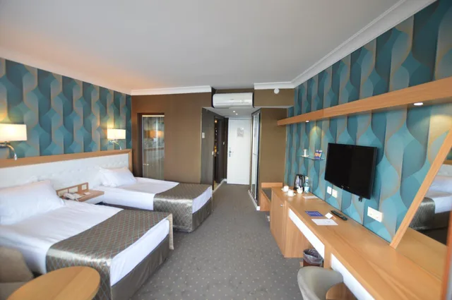 غرفة ديلوكس بسرير مزدوج أو سريرين منفصلين بإطلالة على المدينة، Akol Hotel 1/10
