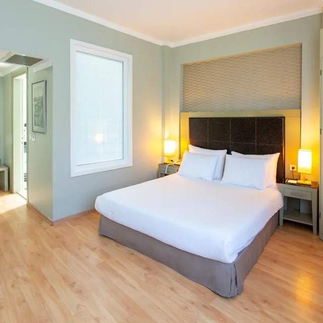 غرفة بسرير مزدوج أو سريرين منفصلين، Hotellino 2/10