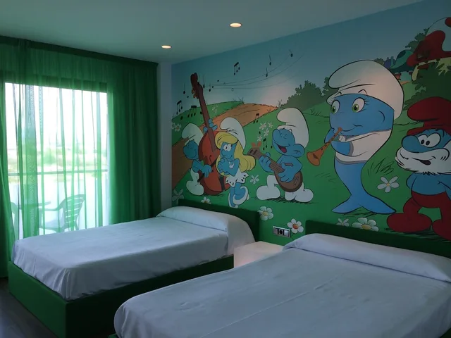 غرفة بسريرين مزدوجين، Acuazul Hotel 4/8
