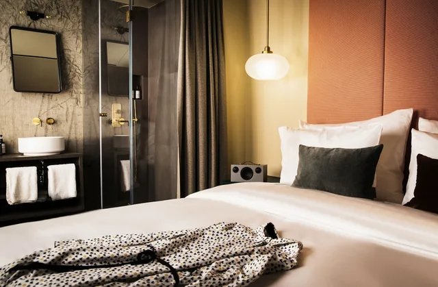 غرفة كومفورت بسريرين منفصلين، JAMS Music Hotel Munich 5/10