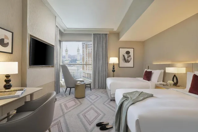 جناح جونيور بسريرين منفصلين بإطلالة على الحرم، جبل عمر جميرة(Jumeirah Jabal Omar Makkah) 1/10