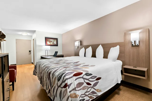 غرفة سوبيريور بسرير كينج، Red Roof Inn Harrisburg North 1/4