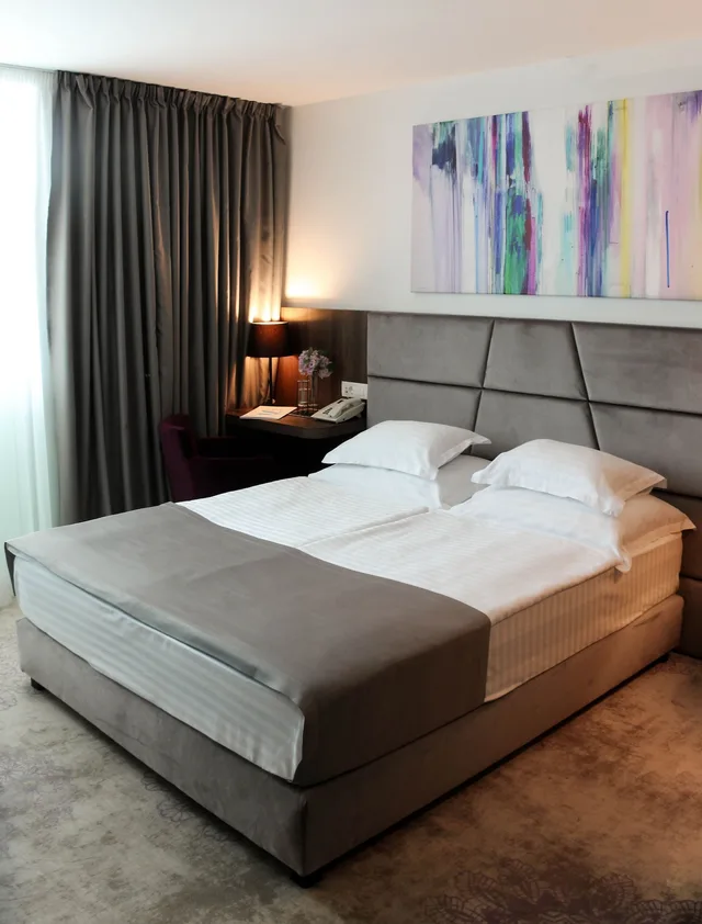 غرفة قياسية بإطلالة على المتنزه مفردة بسرير كوين، Paris Hotel 1/10