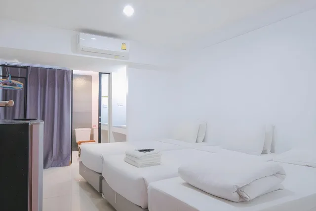 غرفة ثلاثية بثلاثة أسرّة، Don Muang Hotel 1/1