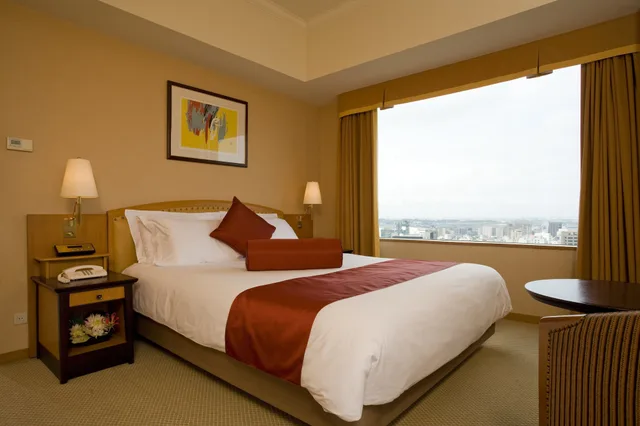 غرفة قياسية بسرير مزدوج بإطلالة على الجبل للمدخنين، Ana Crowne Plaza Hotel Toyama 3/6