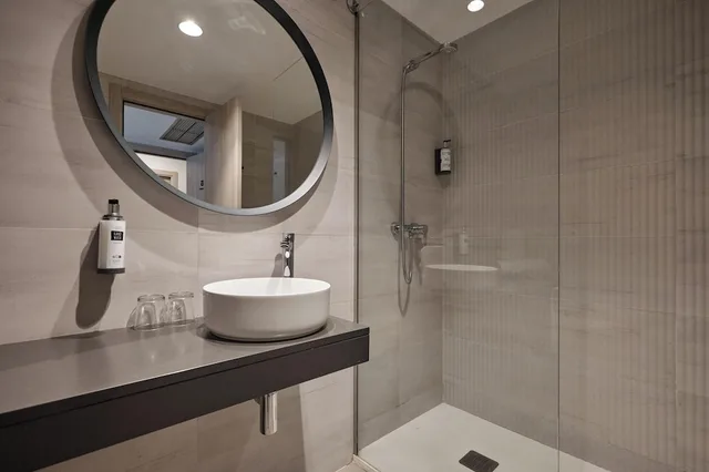غرفة قياسية بسريرين منفصلين وسرير كوين، Pombal Rooms Santiago 7/7