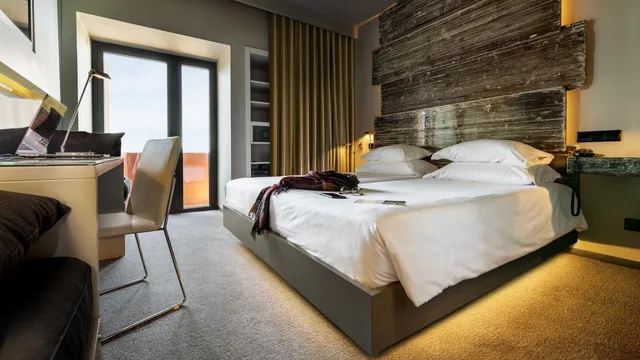 غرفة كلاسيكية بسرير كوين، Vitoria Stone Hotel 2/6