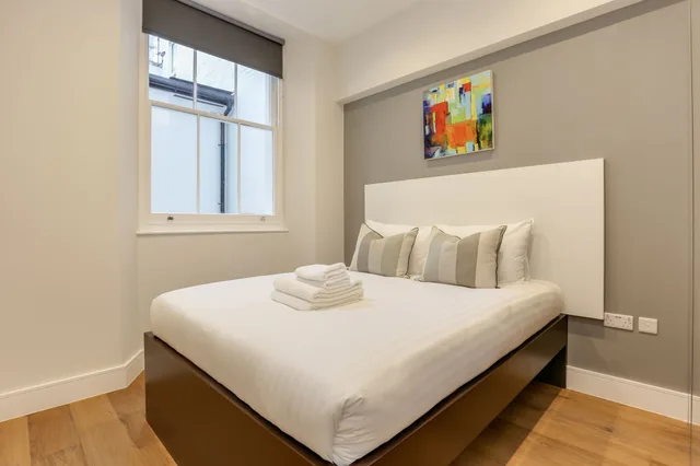 Rear, Studio, Apartment, Double Bed, Small، Queensborough Terrace Serviced Apartments 1/3