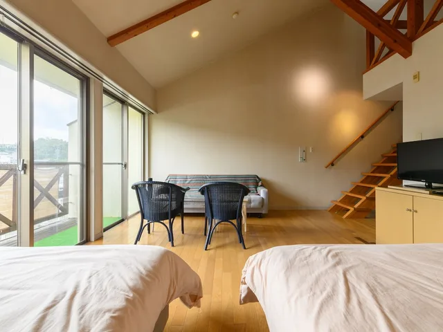 غرفة غراند بسريرين منفصلين وثلاثة أسرّة، Tabist Villa Daioh Resort Iseshima 7/10