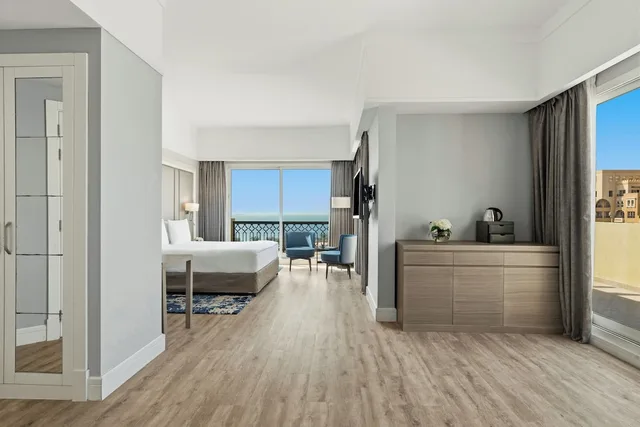 جناح متصل عائلي بسريرين مزدوجين بإطلالة على البحر، Rixos Bab Al Bahr 10/10
