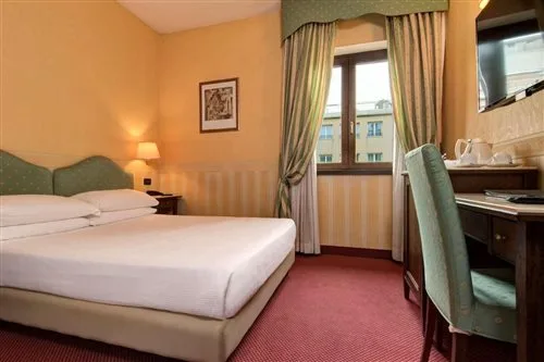 غرفة ديلوكس بسرير مزدوج أو سريرين منفصلين، Best Western Hotel Tritone 1/2