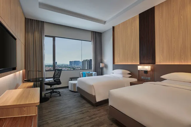 غرفة بسريرين مزدوجين، Courtyard Melaka 1/2