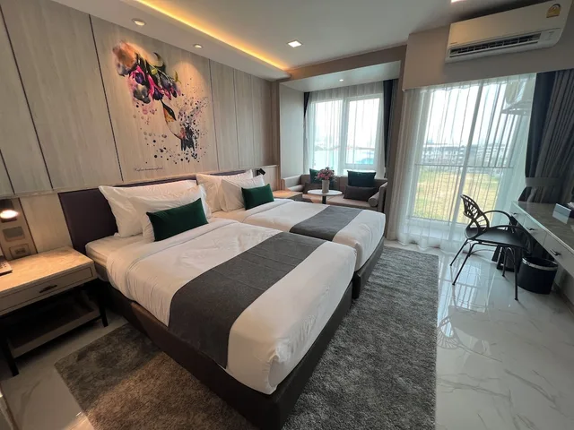 غرفة سوبيريور بسريرين منفصلين بحمام خاص، ARNI Skye Hotel 1/4