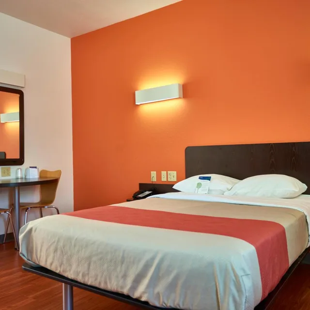 غرفة بسرير مزدوج لذوي الإعاقة، Motel6 Wilkes Barre, PA - Arena 8/11