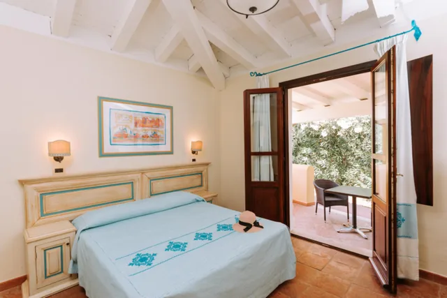 غرفة كلاسيكية بسرير مزدوج بإطلالة على المتنزه، Villaggio Baia Dei Pini 1/1