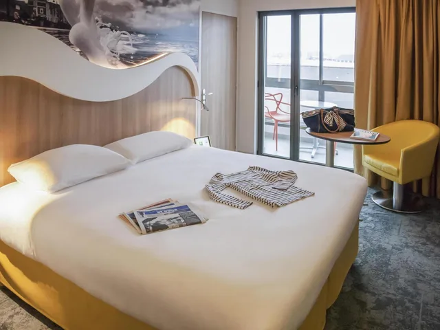غرفة قياسية بسرير كوين، Ibis Styles Saint Malo Port 1/10