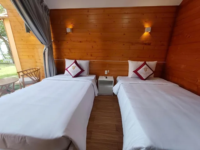 بنغل بسريرين منفصلين بإطلالة على الحديقة، SV Boutique Resort 2/7