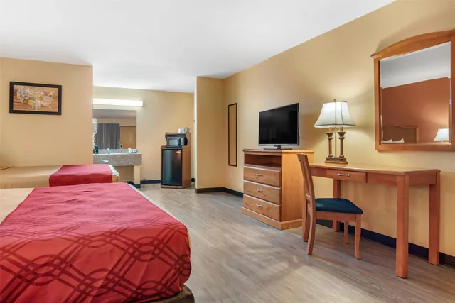 غرفة بسريرين كوين، Econo Lodge Inn & Suites Evergreen 3/4