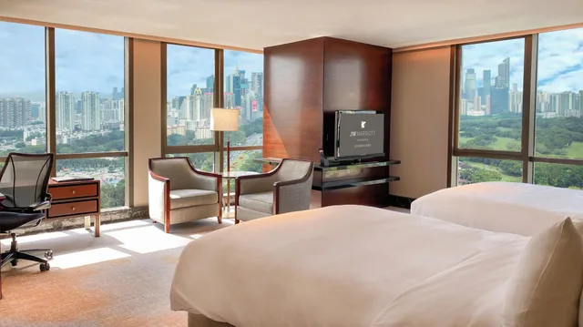 استوديو تنفيذي بسريرين مزدوجين، Jw Marriott Hotel Shenzhen 2/4