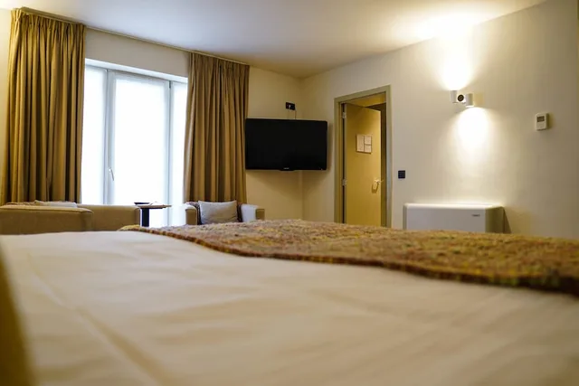 غرفة ديلوكس بسرير مزدوج، Hotel De Flandre 4/8