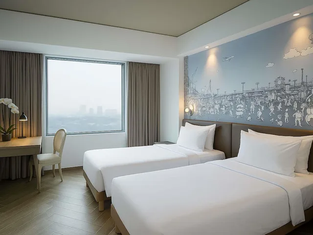 غرفة سوبيريور بسريرين منفصلين، MERCURE JAKARTA SIMATUPANG 6/10