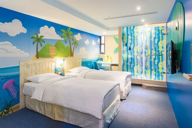 Star, Twin Beds، Rf Hotel Sanchong 3/4