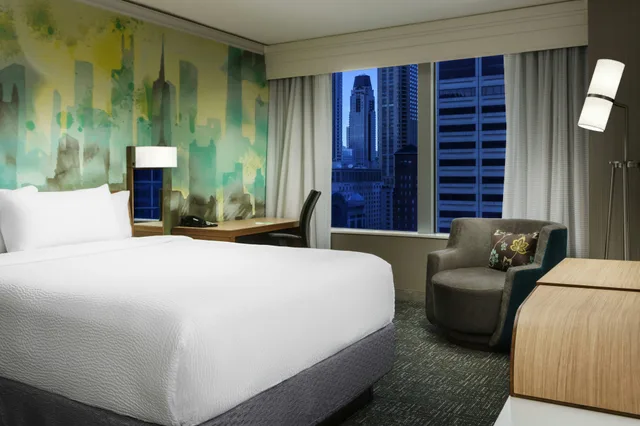 غرفة بإطلالة، Courtyard Chicago Downtown/Magnificent Mile 2/4