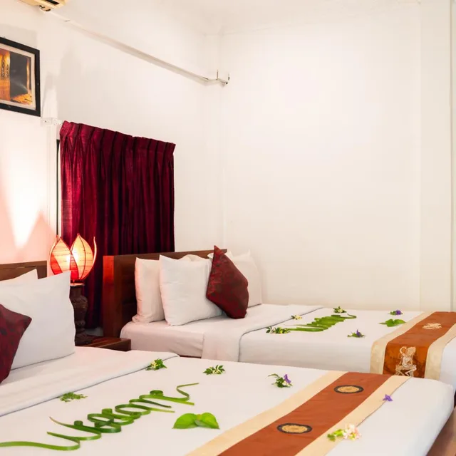 غرفة ديلوكس بسريرين منفصلين، Residence Wat Damnak 8/8