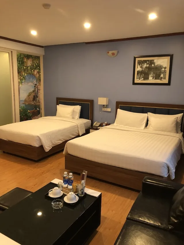 غرفة ديلوكس عائلية بسرير كوين وسرير فردي، A25 Hotel 12 Ngo Si Lien 5/10