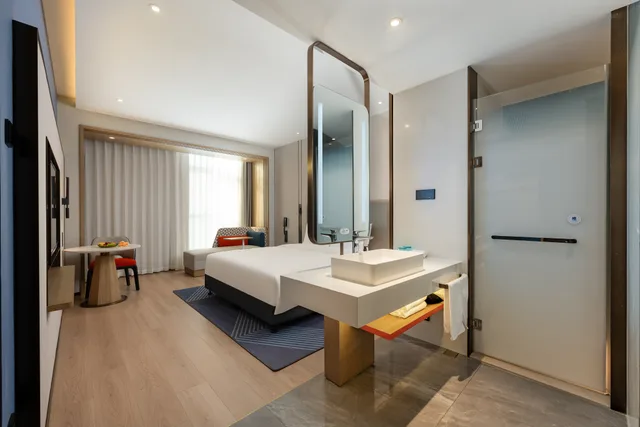 غرفة قياسية بسرير كينج، Holiday Inn Express Suzhou Bay 2/4