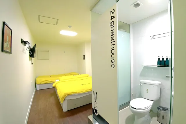 غرفة سوبيريور ثلاثية بسرير مزدوج، 24 Guesthouse Seoul City Hall 1/1