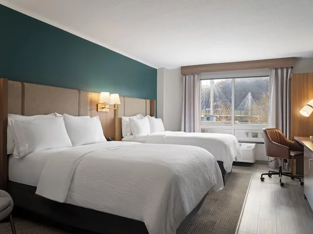 غرفة قياسية بسريرين مزدوجين، Holiday Inn Portsmouth Downtown 1/3